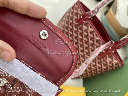 Mini Tote Bag for Women – Geometric Print, Coated Canvas