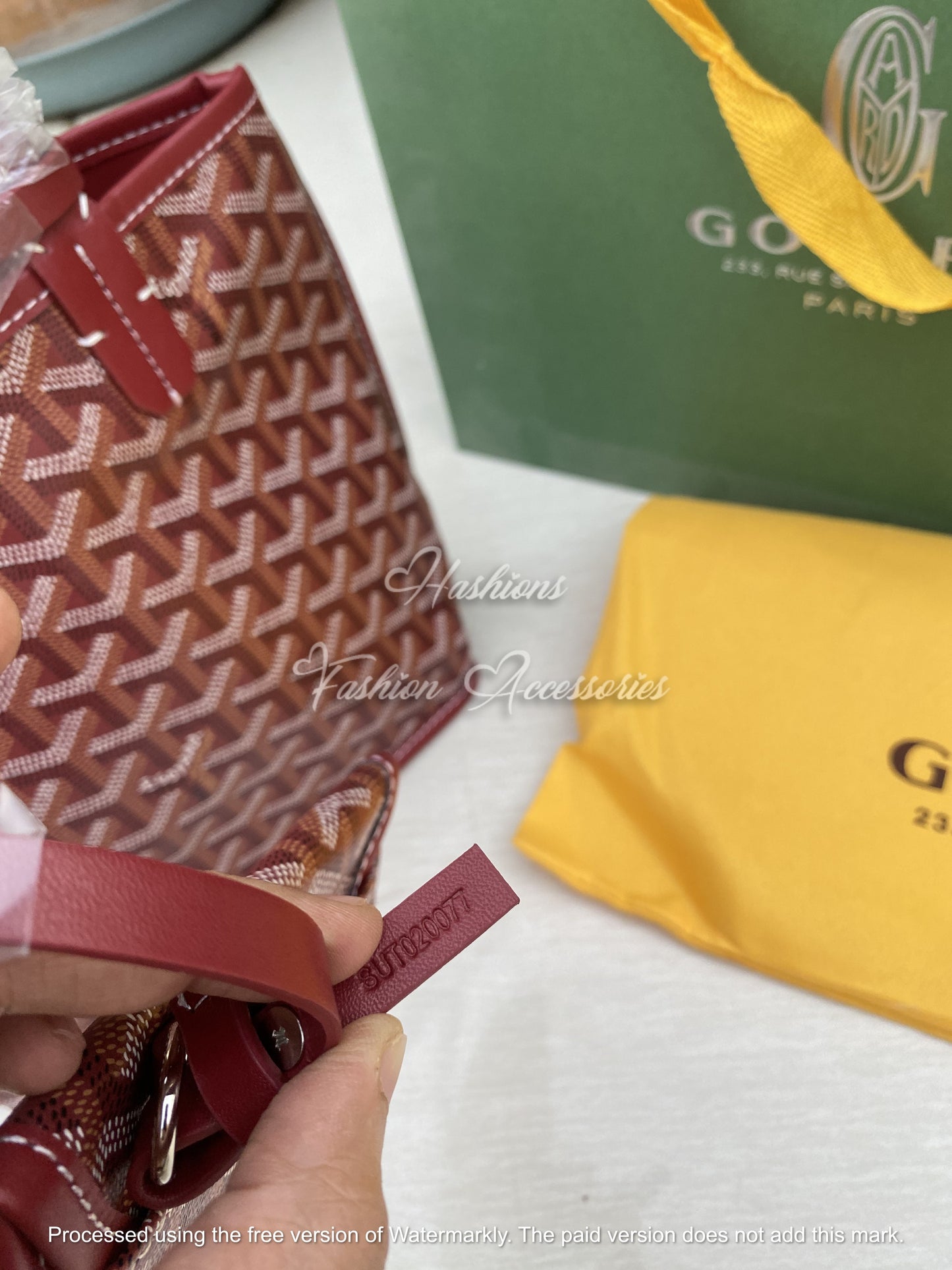 Mini Tote Bag for Women – Geometric Print, Coated Canvas