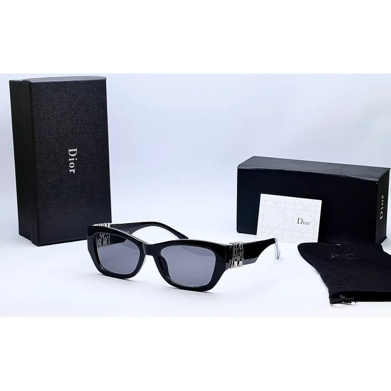 Women’s Square Frame Sunglasses – Luxe Gradient Lens UV400 Shades