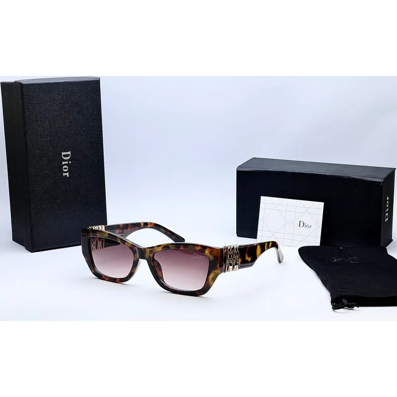 Women’s Square Frame Sunglasses – Luxe Gradient Lens UV400 Shades