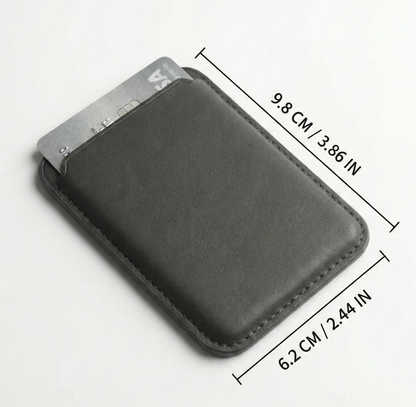 Magnetic Phone Card Holder Wallet – Slim Stick-On Card Holder for Iphone