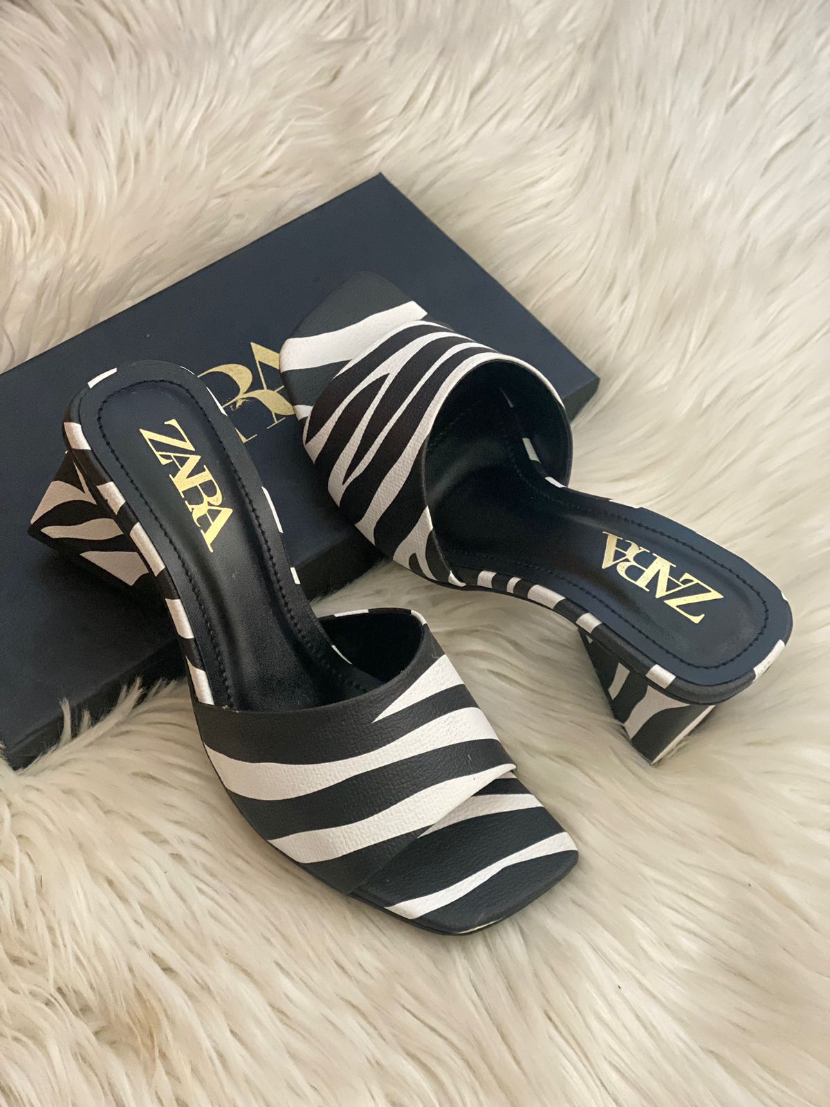 Zebra Heels