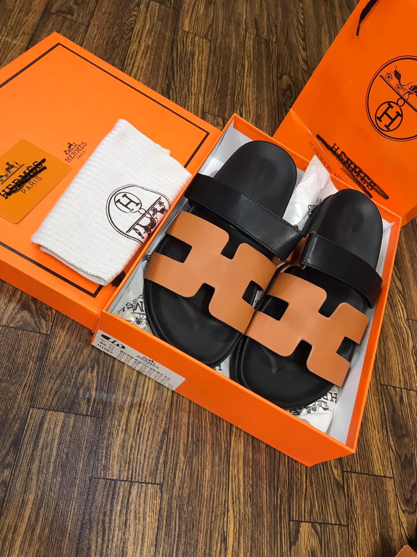 Hermes Chypre Sandals