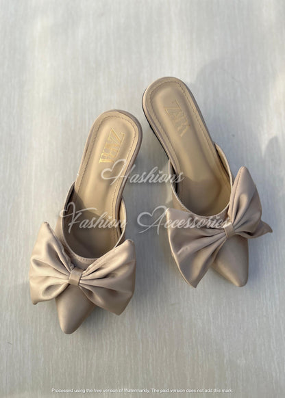 Bow Kitten Heels