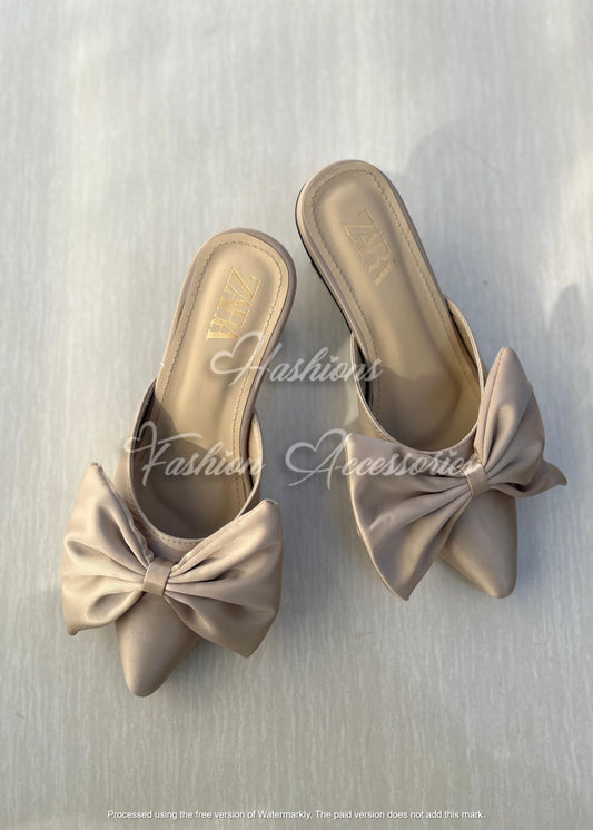 Bow Kitten Heels