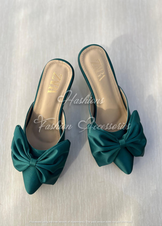 Bow Kitten Heels