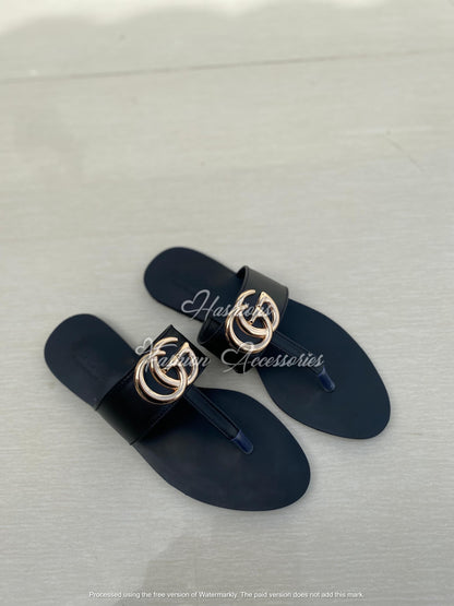 GG Logo Flats