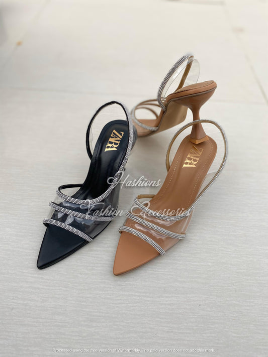 Rhinestone Heels