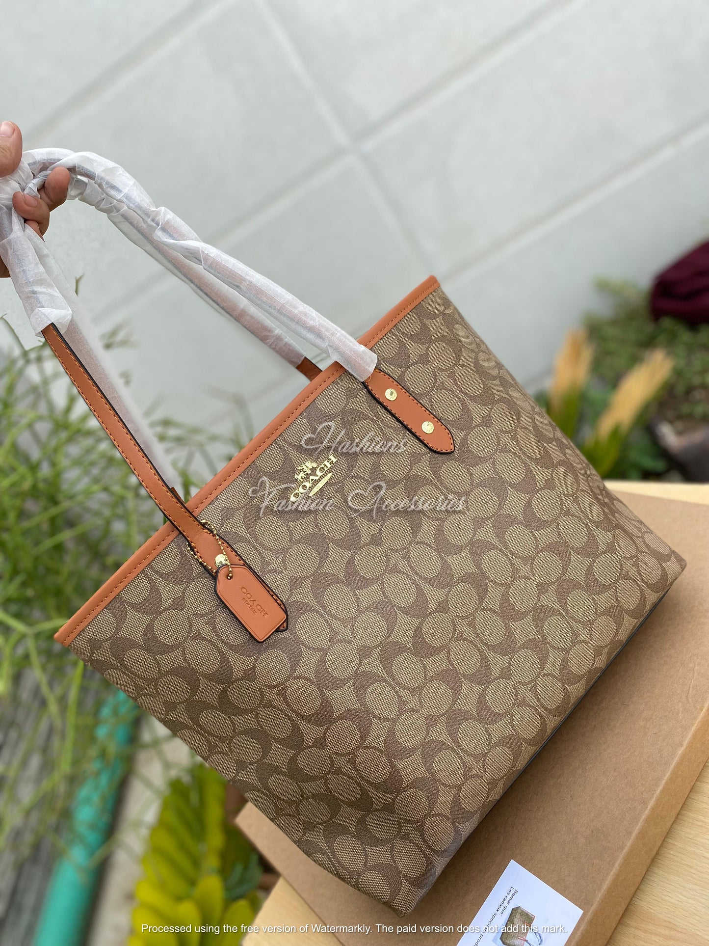 Signature Coach Tote Bag