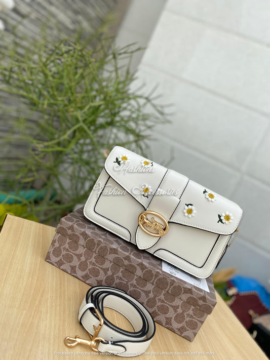 Coach Daisy Embroidery Handbag