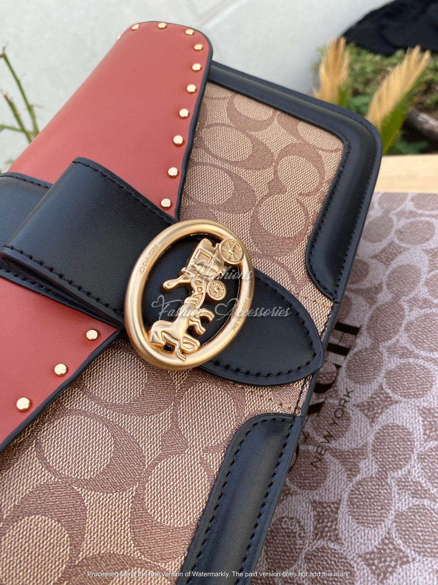 Coach Tabby Signature Handbag