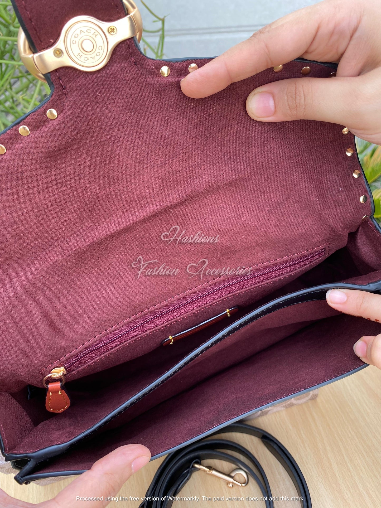 Coach Tabby Signature Handbag