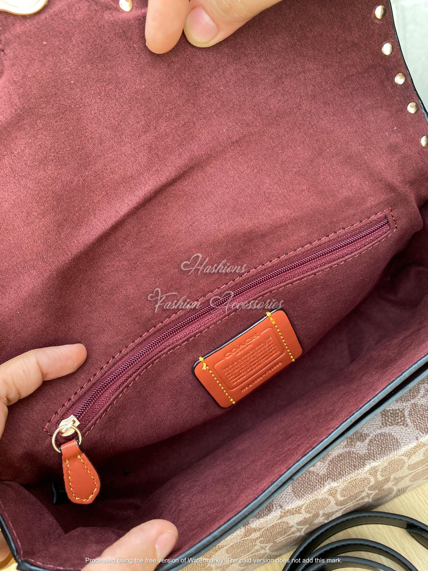 Coach Tabby Signature Handbag