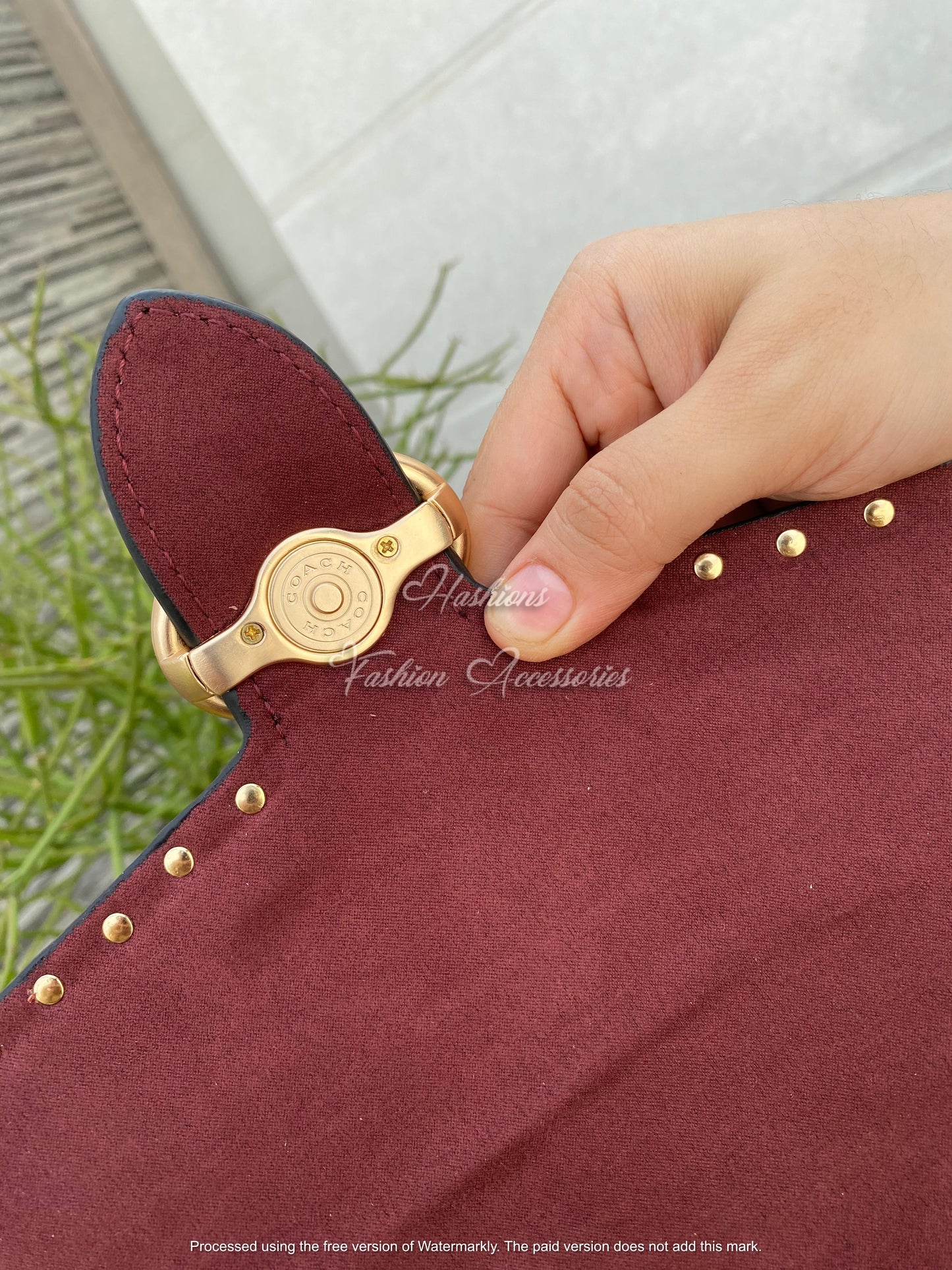 Coach Tabby Signature Handbag