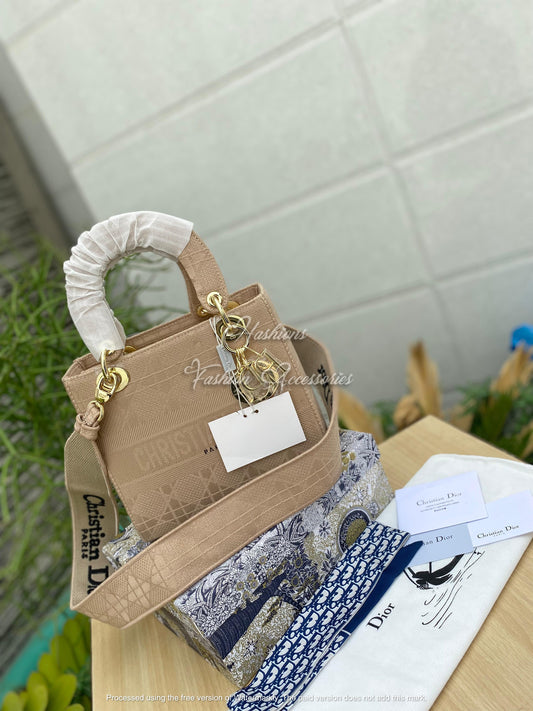 Dior D Lite Beige - Handbag
