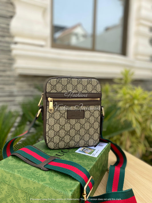 GG Monogram Crossbody Bag - Men