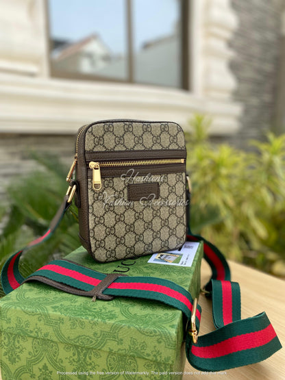 GG Monogram Crossbody Bag - Men
