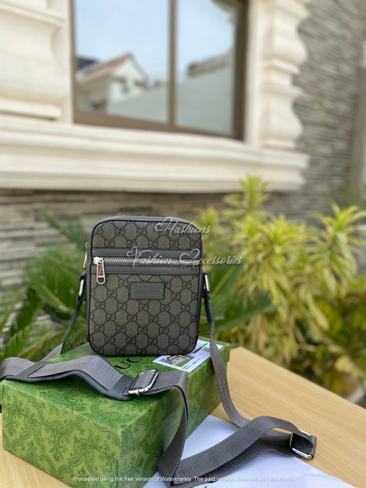 GG Monogram Crossbody Bag - Men