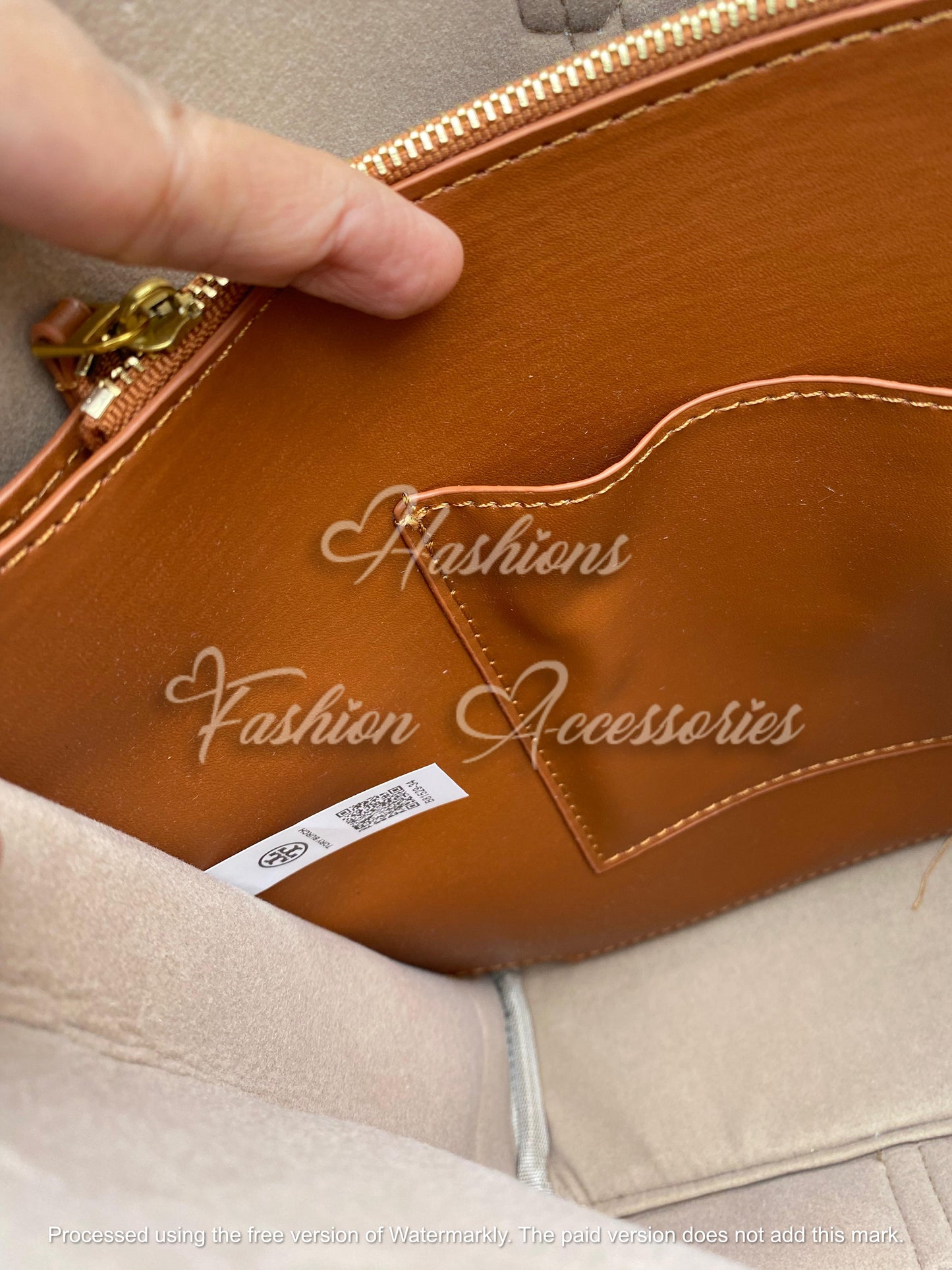TB Perry T Monogram Jacquard Bag