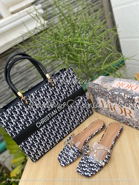 CD Oblique Elegance – Bag & Slide Combo