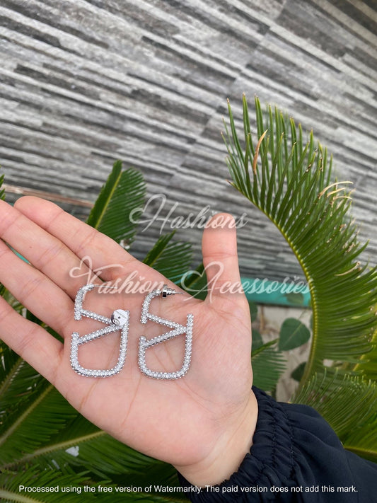 Valentino V Earrings