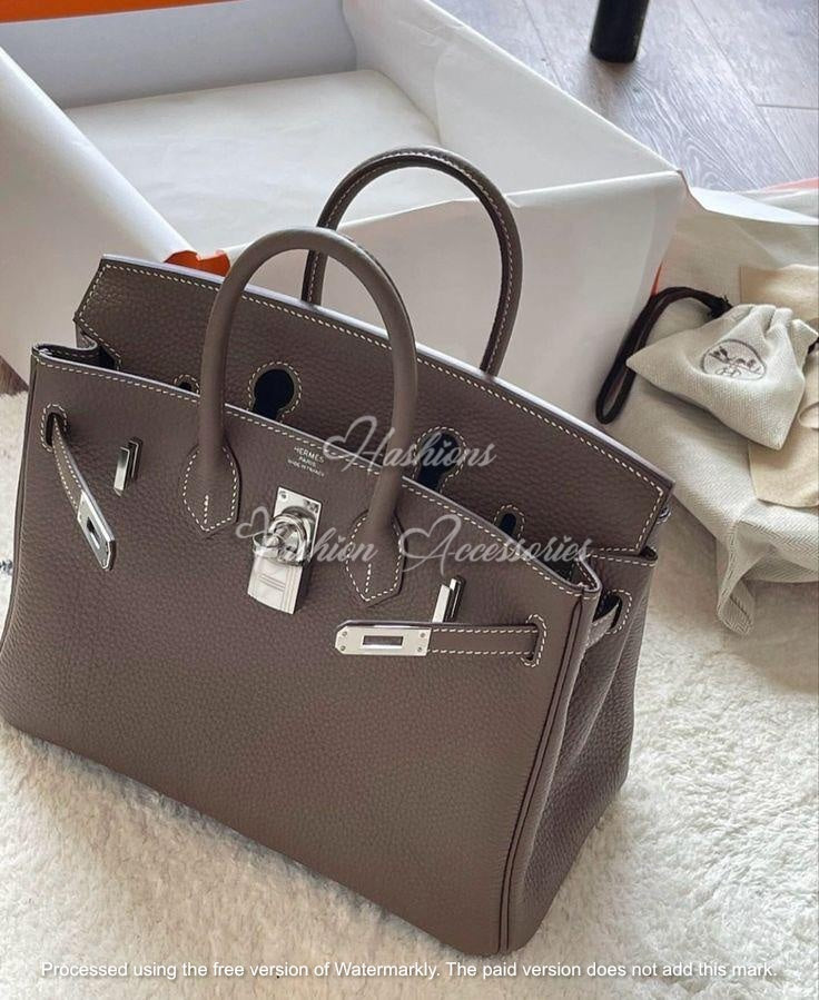Hermes Birkin 30 Togo Leather - Palladium Hardware