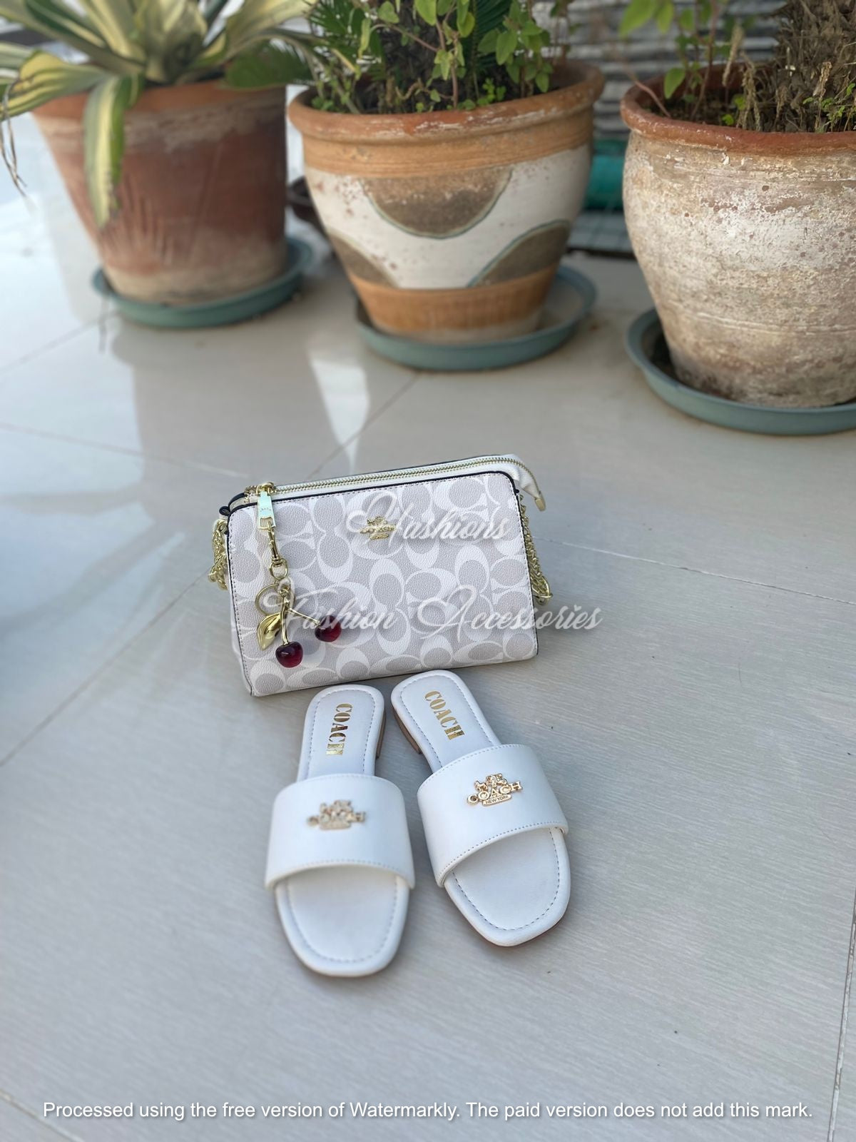 Luxury Bag & Flats Combo Set – Elegant Coordinated Style for Women