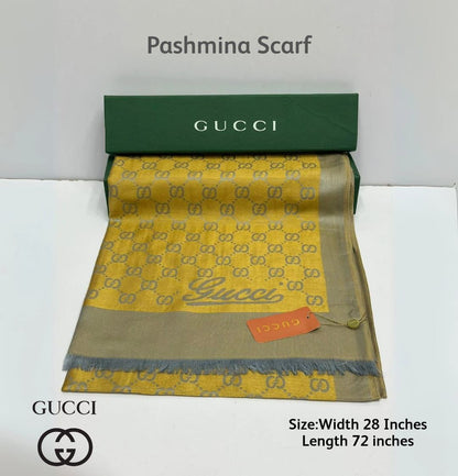 Luxury Pashmina Scarf for Women – Soft Winter Wrap | Elegant Shawl 28x72 Inches