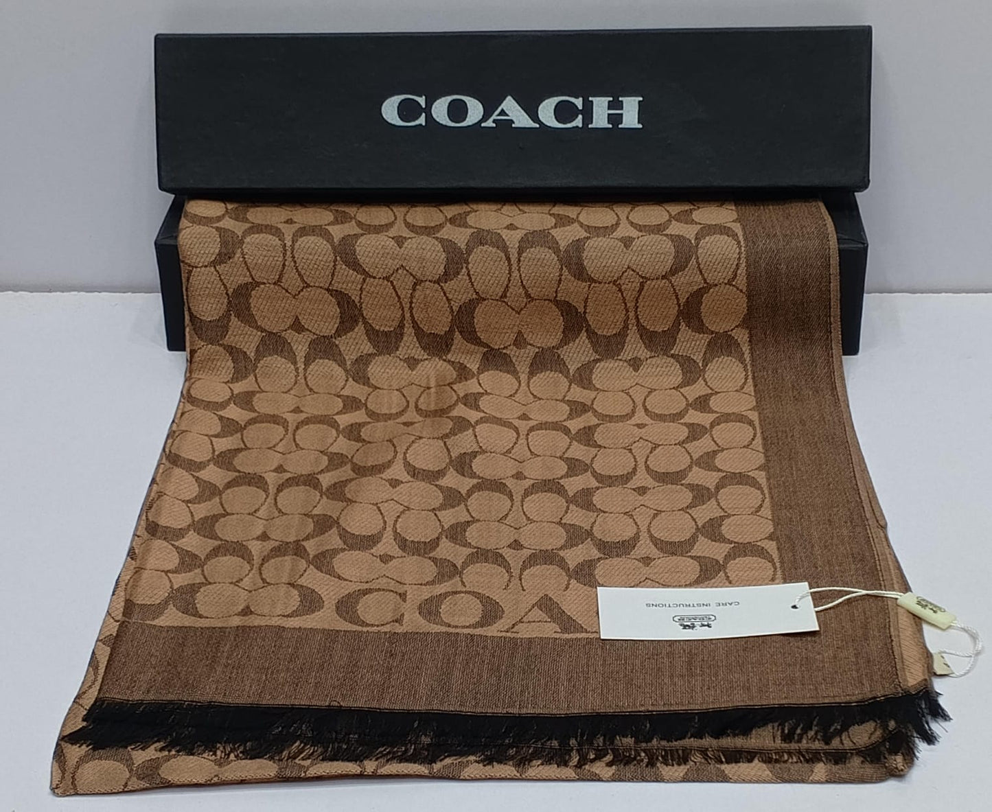 Elegant Jacquard Pashmina Scarf for Women – Soft Winter Shawl & Wrap (Multiple Colors)