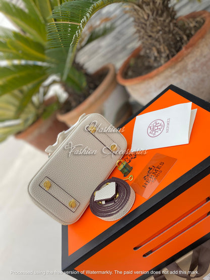 Mini Pebbled Leather Top Handle Satchel 20cm | Crossbody