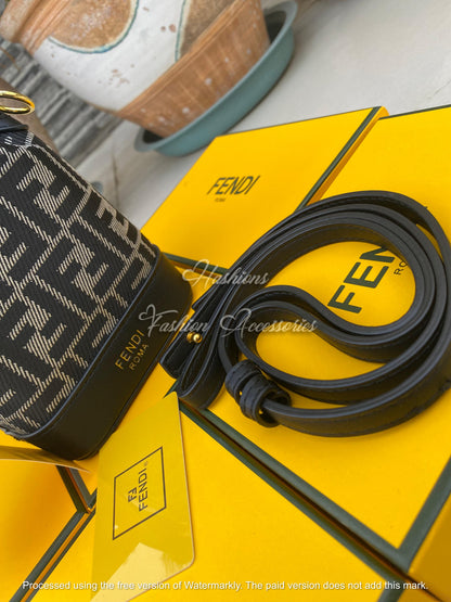 Mini Patterned Drawstring Bucket Bag | Designer Crossbody