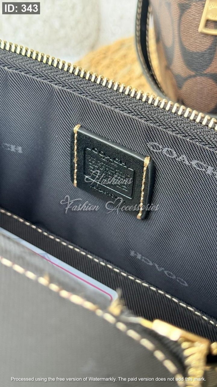 Mini Box Crossbody Bag | Monogram Canvas Top Handle Purse