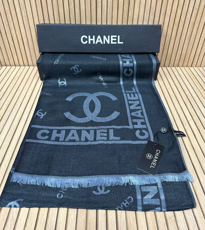 Luxury Monogram Pashmina Scarf for Women | Premium Lightweight Fashion Wrap