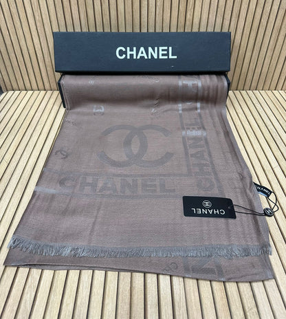 Luxury Monogram Pashmina Scarf for Women | Premium Lightweight Fashion Wrap