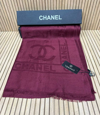 Luxury Monogram Pashmina Scarf for Women | Premium Lightweight Fashion Wrap