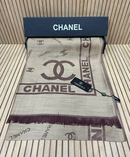 Luxury Monogram Pashmina Scarf for Women | Premium Lightweight Fashion Wrap