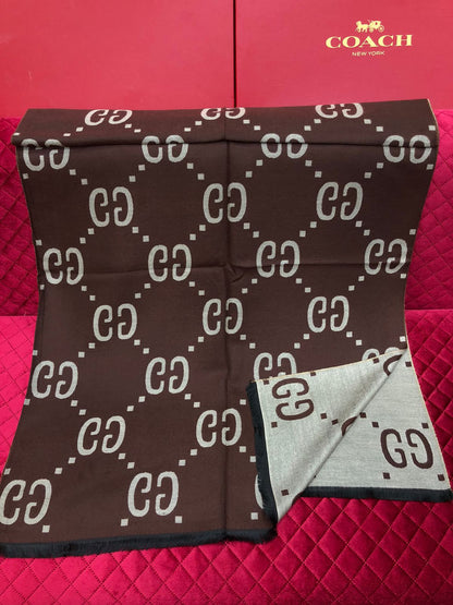 Womens Soft Warm Wool Shawl – Winter Wrap & Hijab Scarf (Multi-Color)