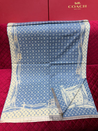 Womens Soft Warm Wool Shawl – Winter Wrap & Hijab Scarf (Multi-Color)