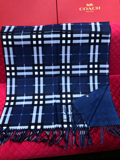 Womens Soft Warm Wool Shawl – Winter Wrap & Hijab Scarf (Multi-Color)