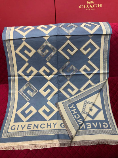 Soft Patterned Wool Shawl for Women – Warm Winter Scarf & Modest Wrap