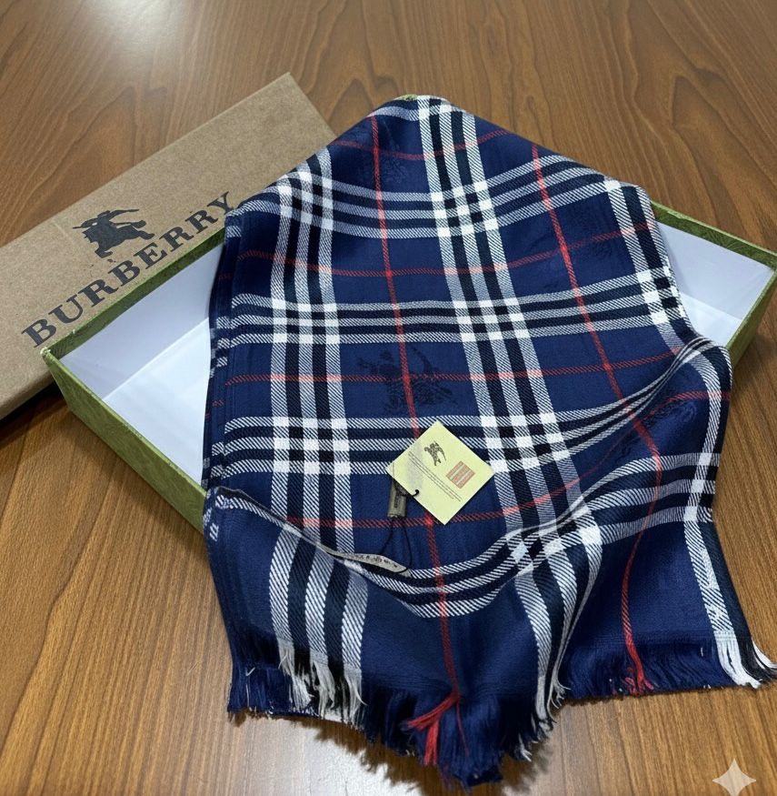 Premium Classic Check Pattern Pashmina Scarf