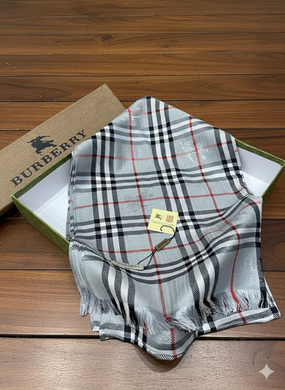 Premium Classic Check Pattern Pashmina Scarf