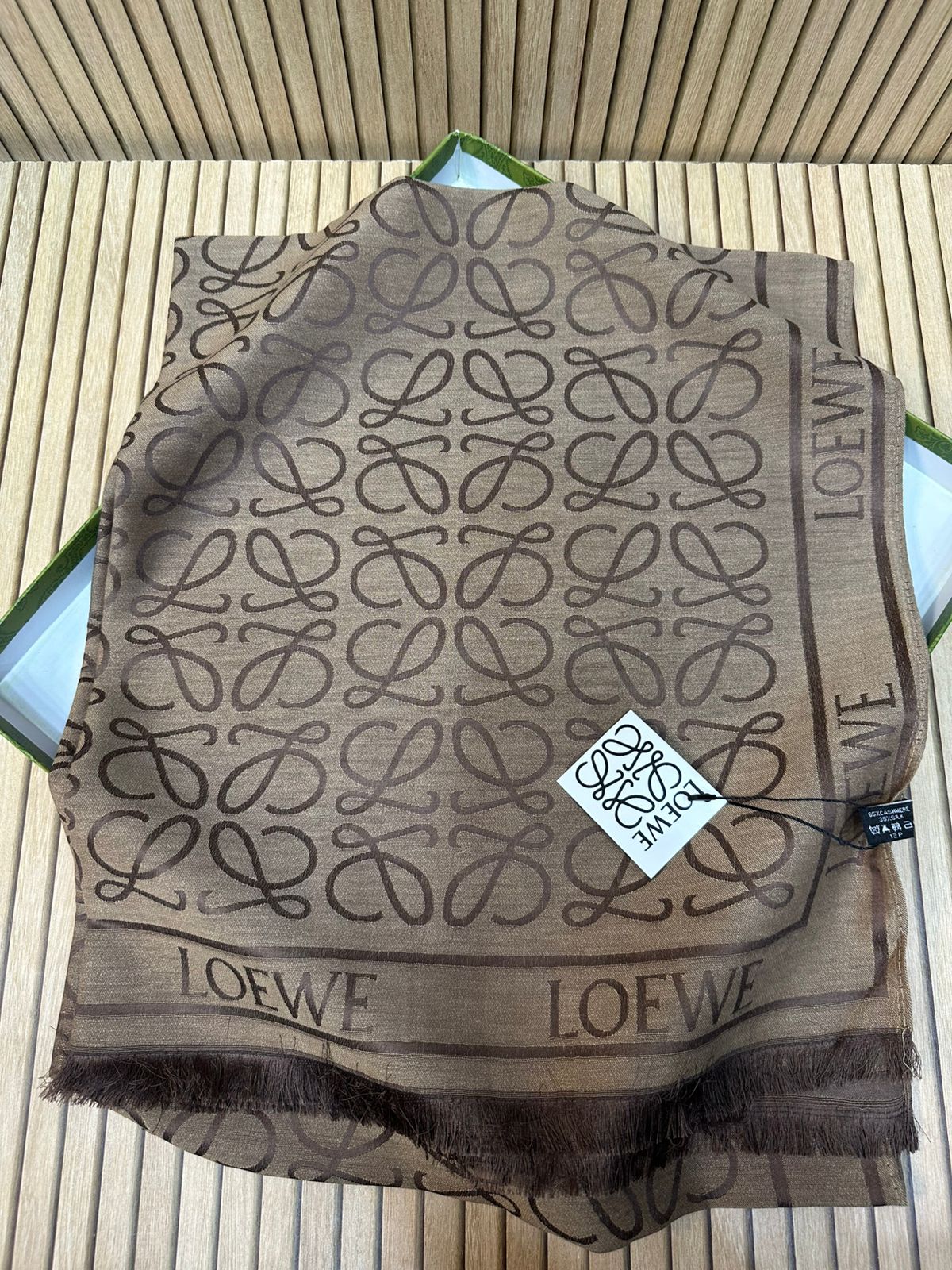 Luxury Monogram Pashmina Scarf for Women – Soft Winter Scarfs – Multiple Colours