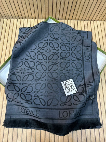 Luxury Monogram Pashmina Scarf for Women – Soft Winter Scarfs – Multiple Colours