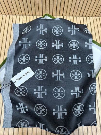 Luxury Silk Scarf for Women – Soft Satin Finish Printed Silk Stole in Multiple Elegant Colors