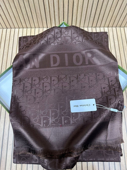 Luxury Printed Silk Scarf for Women – Lightweight Square Silk Scarf (6 Elegant Colors)