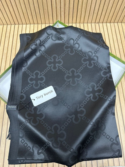 Luxury Silk Scarf for Women – Soft Satin Finish Printed Silk Stole in Multiple Elegant Colors