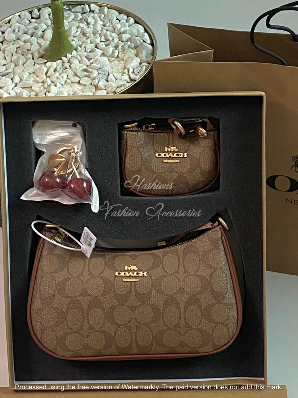 Women’s Handbag Gift Set – Mini Shoulder Bag + Classic Handbag Combo (3 Colors)