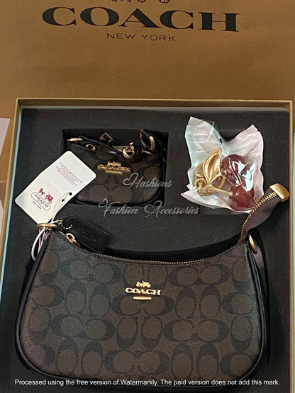 Women’s Handbag Gift Set – Mini Shoulder Bag + Classic Handbag Combo (3 Colors)