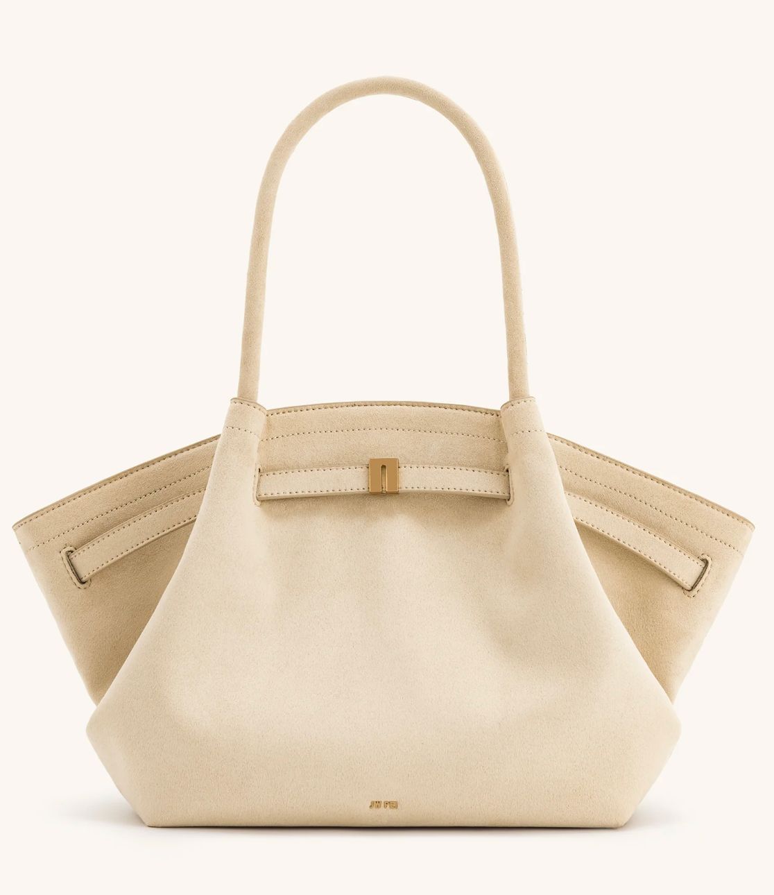 Suede Medium Tote Bag for Women – Minimalist Soft Suede Handbag